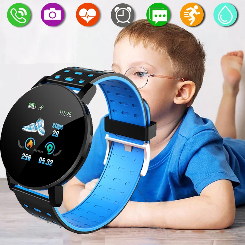 Smartwatch Digital Watches For Kid Boy With Alarm - Reloj inteligente deportivo para niños y