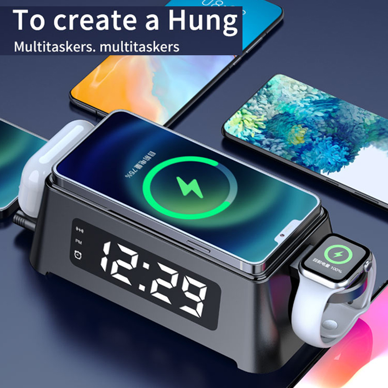 Watch Xs8 - Base de Carga Inalámbrica con Reloj