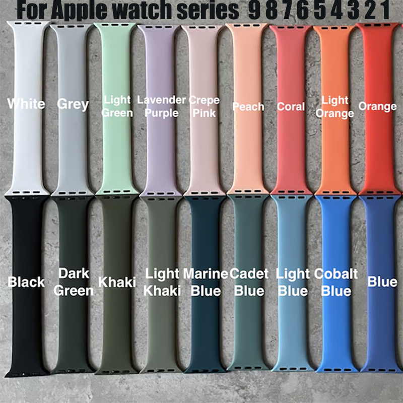 Silicone Sport Band - Solo Loop de silicona para apple