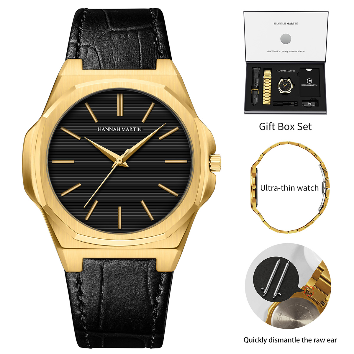 Anti-Magnetic Watch - Reloj de Regalo para Mujer, Esfera