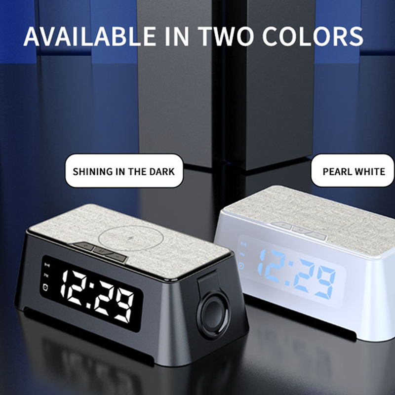 Watch Xs8 - Cargador Inalámbrico con Reloj Despertador Qi