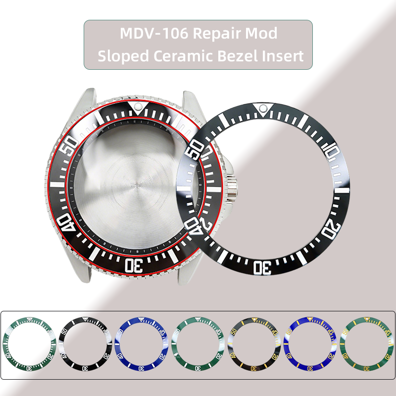 Watch Bezel Insert - Para CASIO MDV-106 inserto de bisel