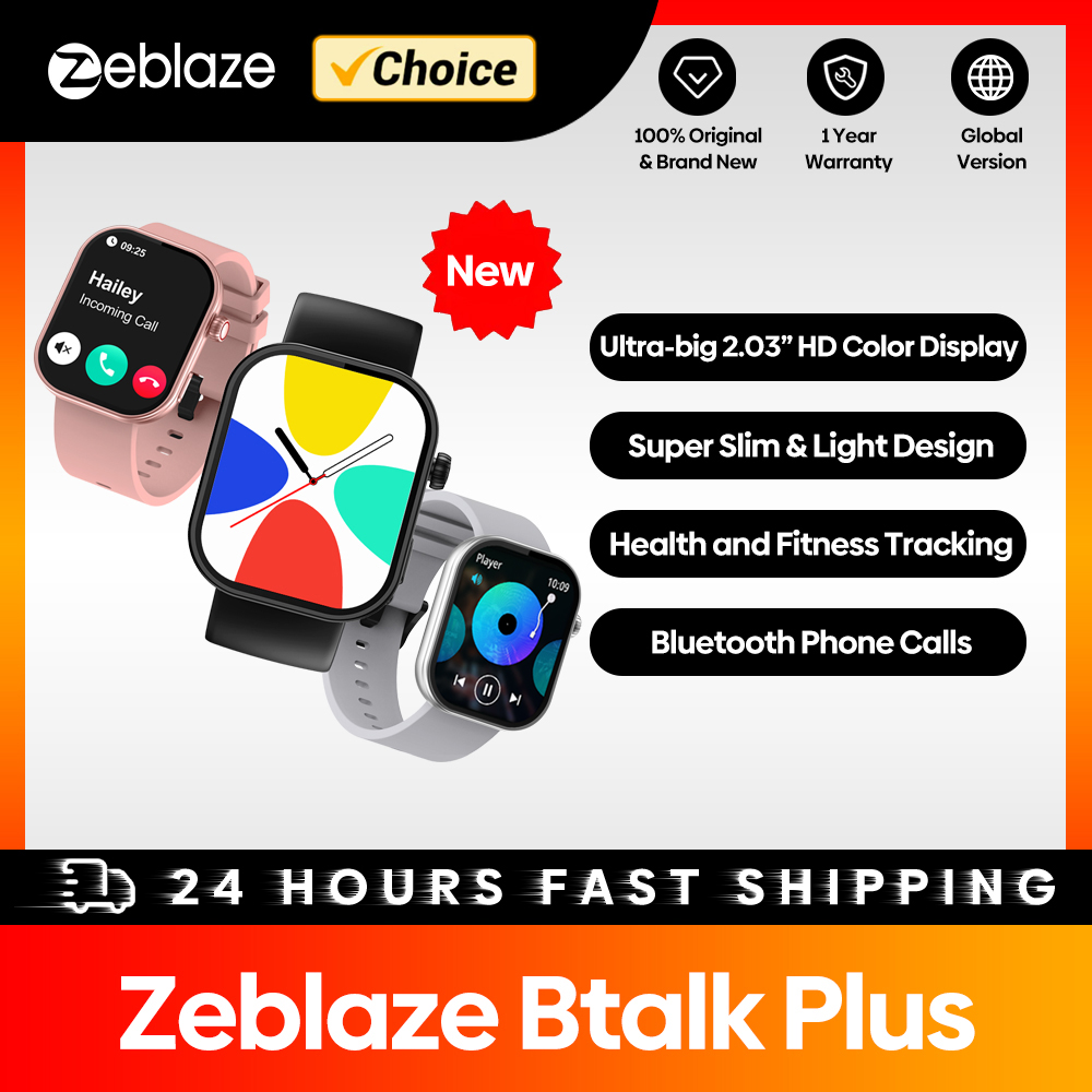 Smartwatch Watches For Girls - Nuevo reloj inteligente Zeblaze Btalk Plus