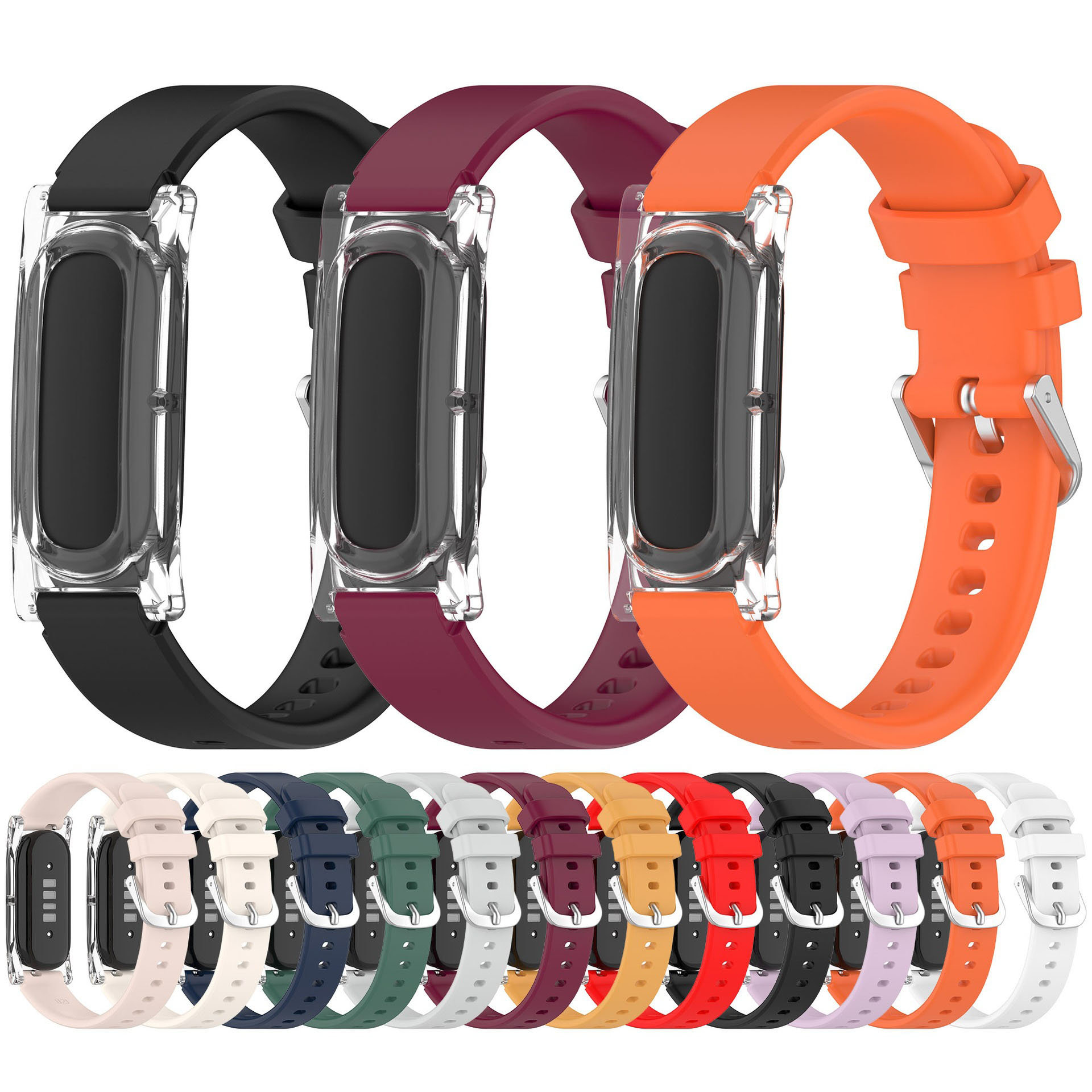 Silicone Sport Band - Correa de silicona compatible con Google