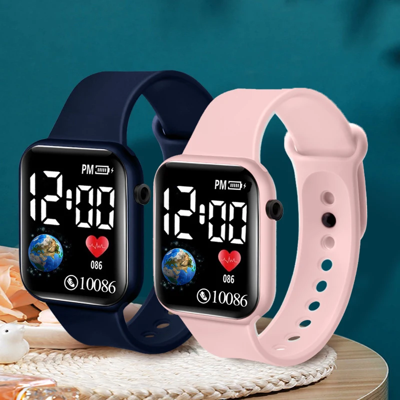 Smartwatch Watches For Girls - Relojes YIKAZE para niños, reloj Digital