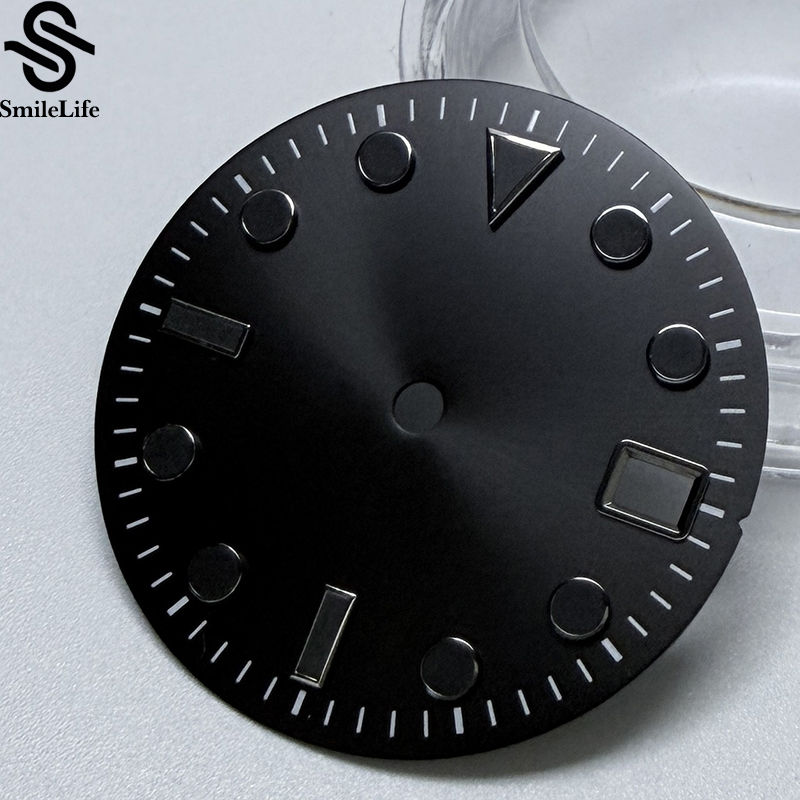 Luminous Dial Face - SmileLife-esfera de reloj verde luminosa, 28,5