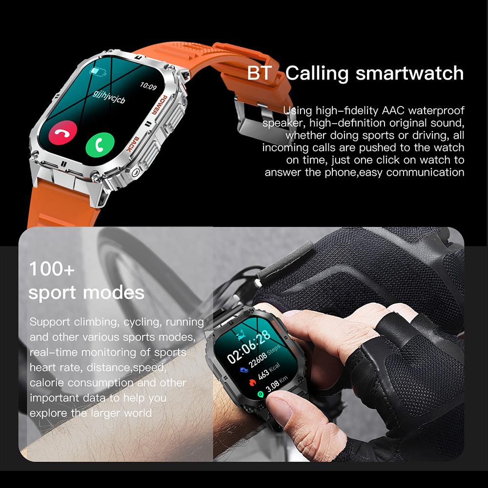 Reloj inteligente K61 Pro para - Smartwatch Digital Watches For Men reseña y precio