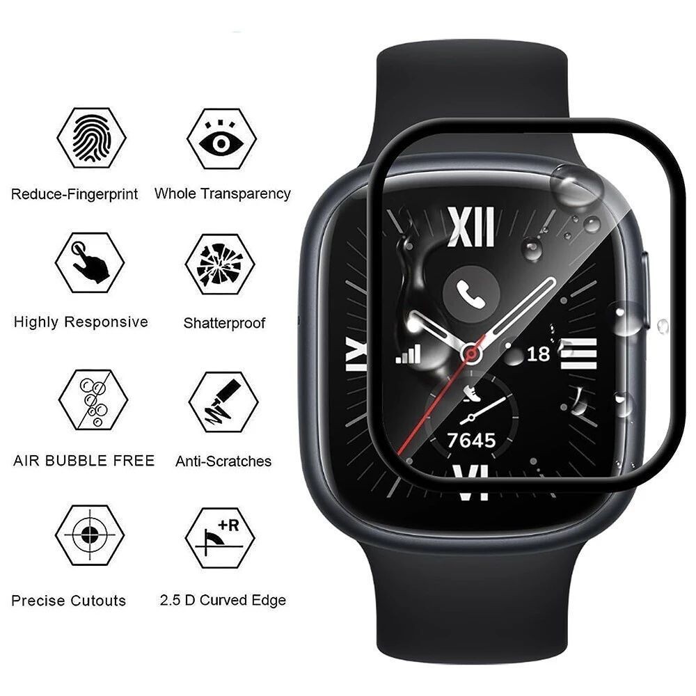 1-5PCS Película Suave de TPU p - Smart Watch Screen Protector reseña y precio