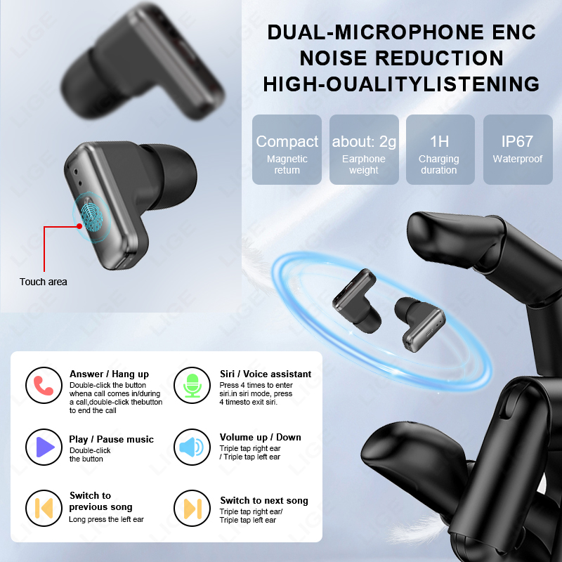 Reloj Inteligente LIGE para Ho - Smartwatch Noise Watches reseña y precio