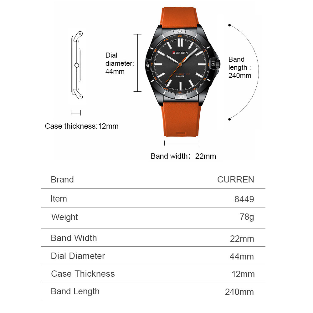 Reloj de cuarzo deportivo mini - Silicone Sport Band reseña y precio