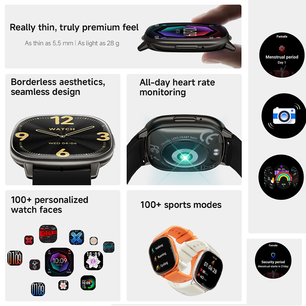 Nuevo Reloj Inteligente Ultraf - Smartwatch Stylish Watches For Women reseña y precio