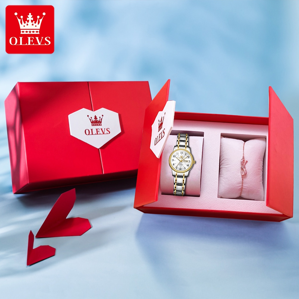 OLEVS 2891 relojes de marca de - Anti-Magnetic Watch reseña y precio