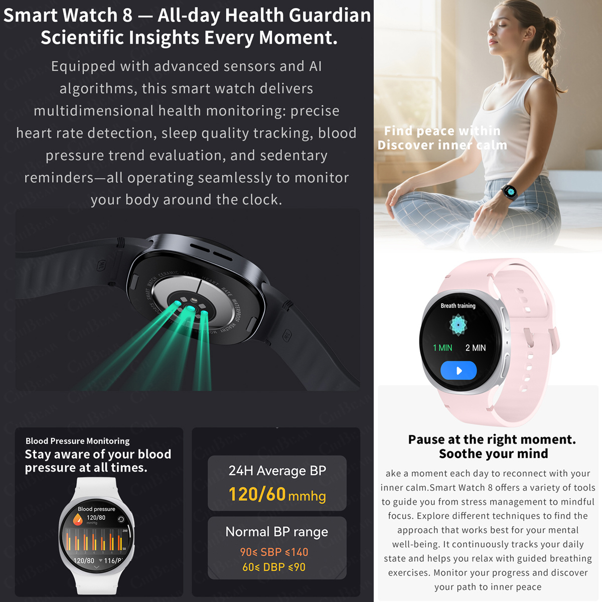 Reloj Inteligente 2026 con GPS - Smartwatch Watches For Girls reseña y precio