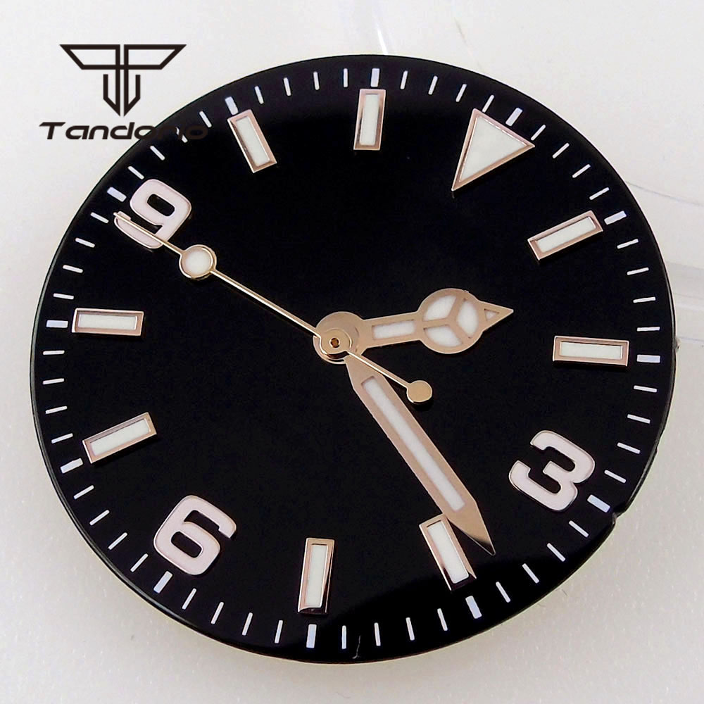 Esfera de reloj negra/azul de  - Luminous Dial Face reseña y precio