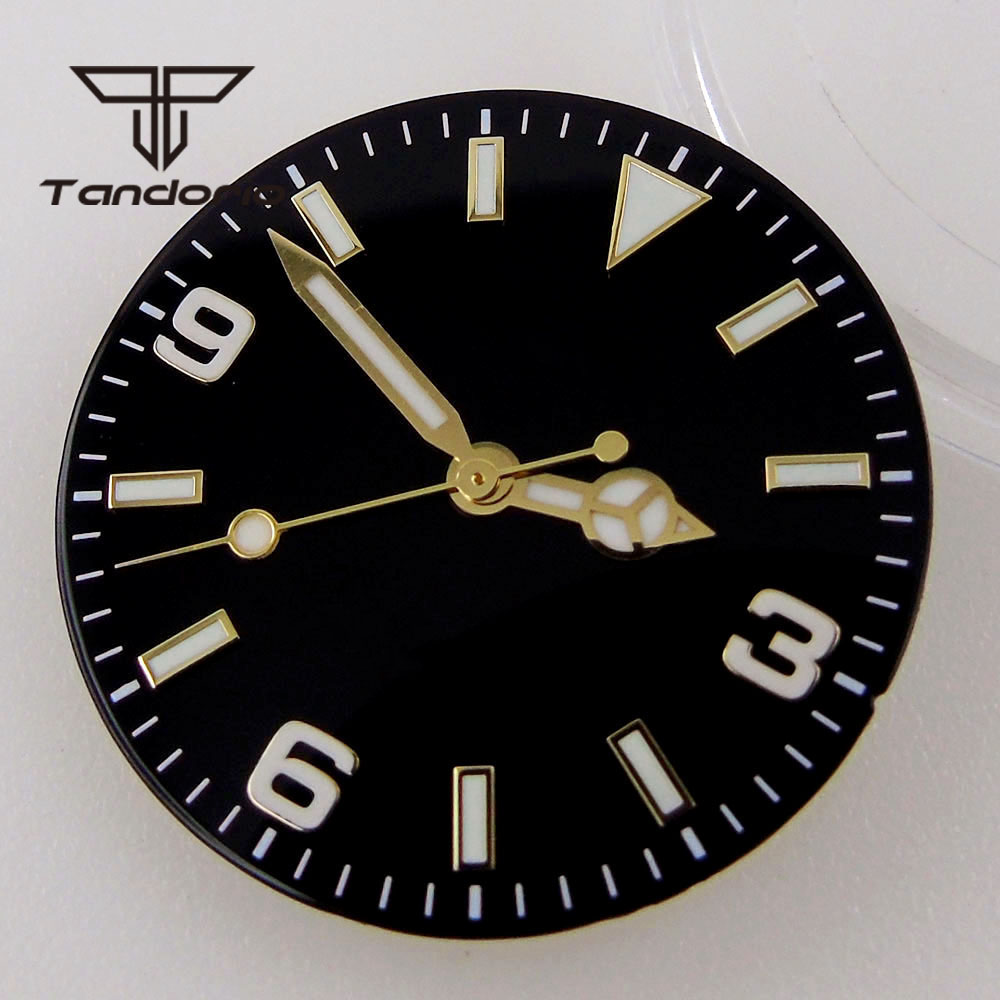 Esfera de reloj negra/azul de  - Luminous Dial Face reseña y precio