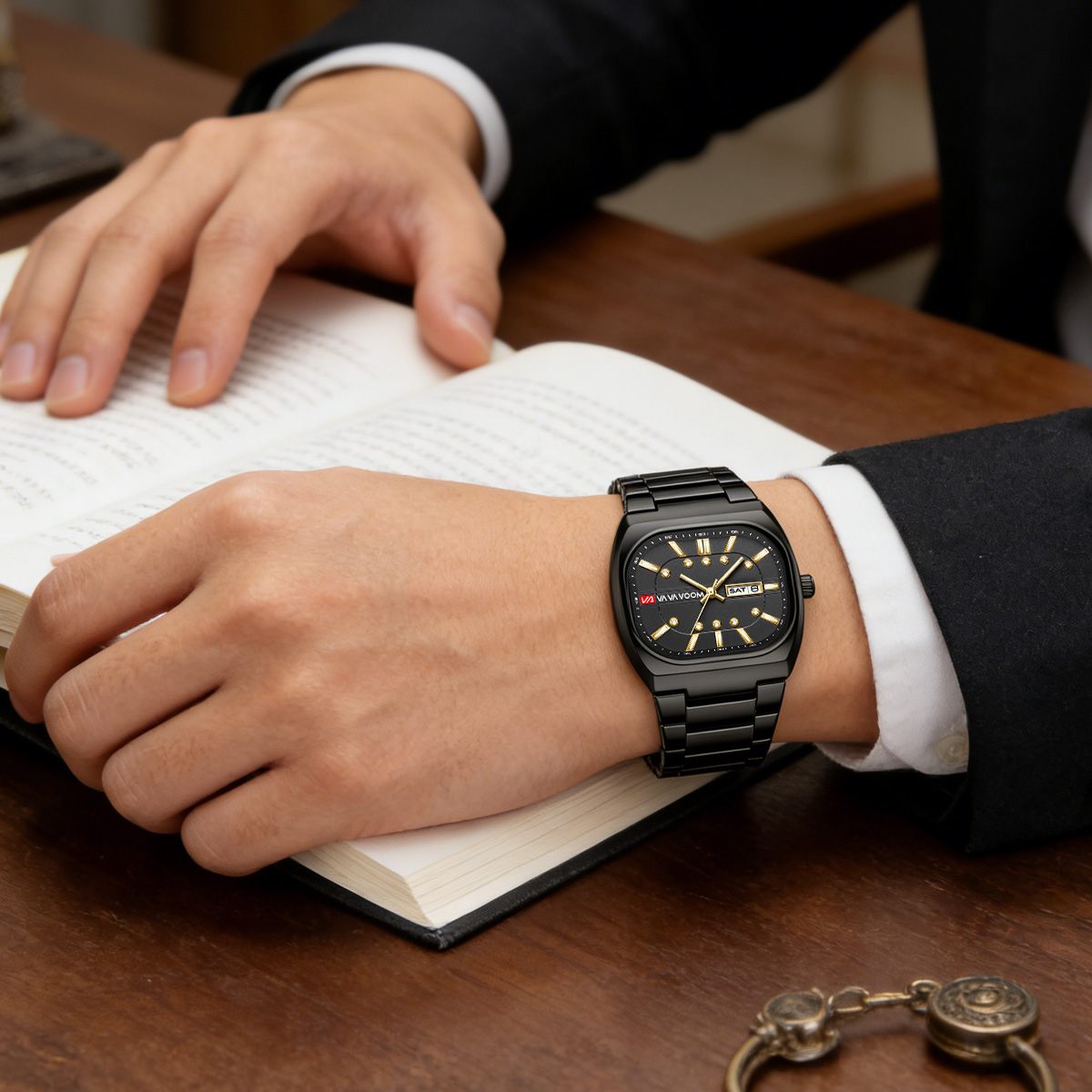 Reloj de Cuarzo para Hombre, D - Anti-Magnetic Watch reseña y precio
