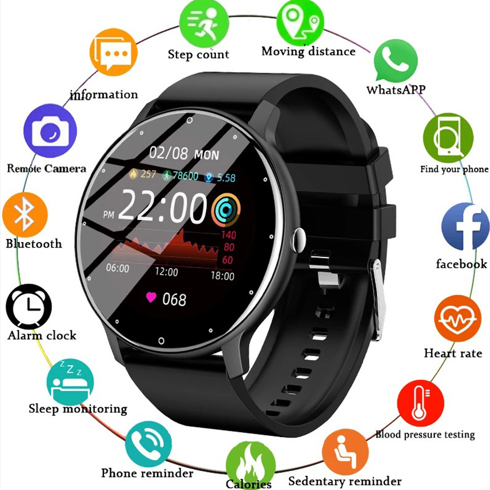 Reloj inteligente ZL02 deporti - Smartwatch Ladies Watches For Women reseña y precio
