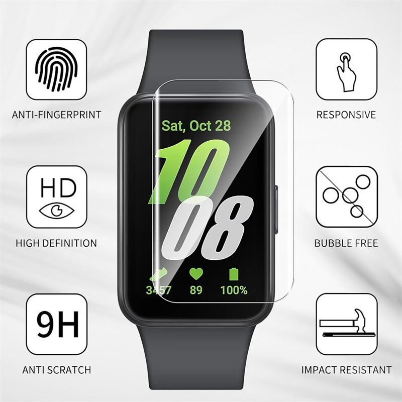 Película de hidrogel suave par - Smart Watch Screen Protector reseña y precio