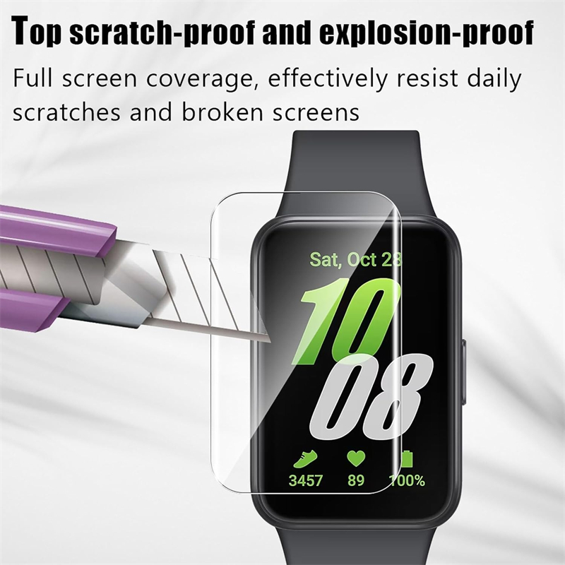 Película de hidrogel suave par - Smart Watch Screen Protector reseña y precio