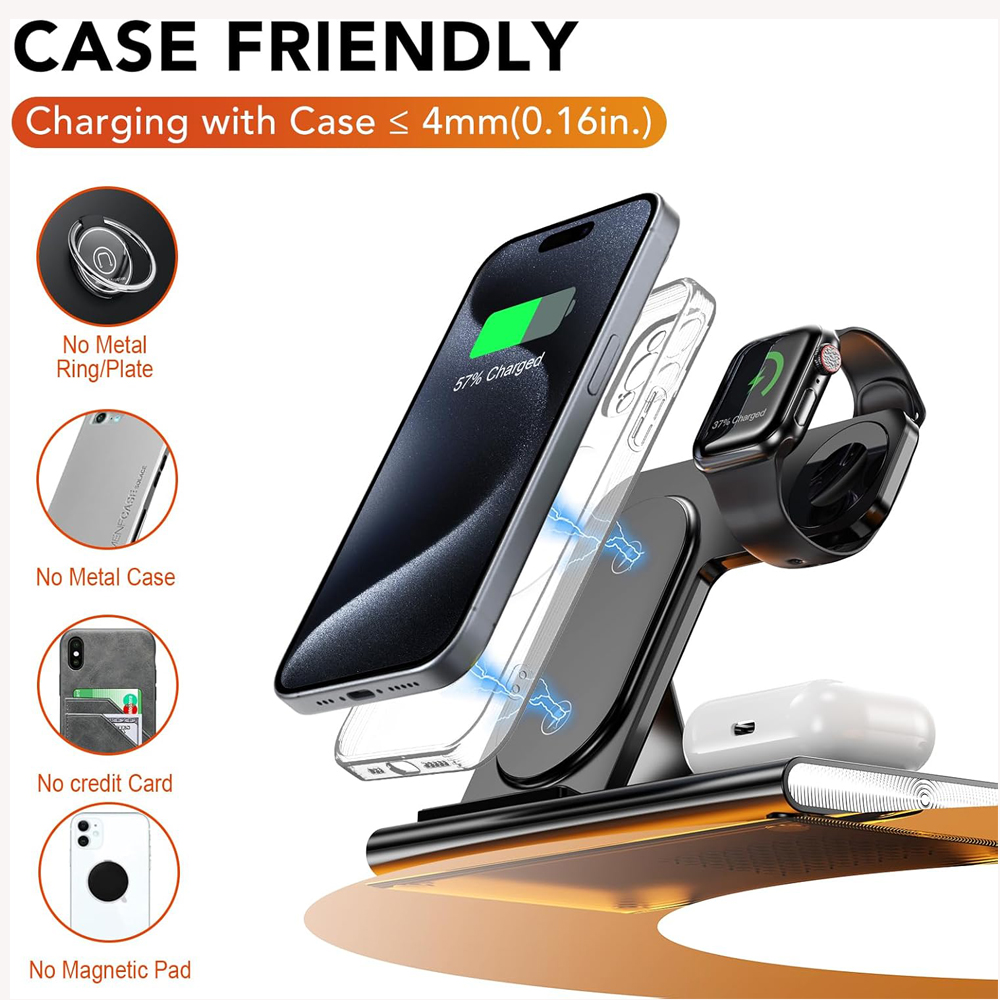 Estación de carga plegable 3 e - Watch Xs8 reseña y precio