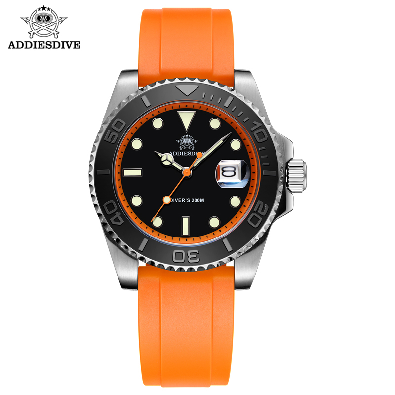 ADDIESDIVE AD2040 nuevo reloj  - Silicone Sport Band reseña y precio