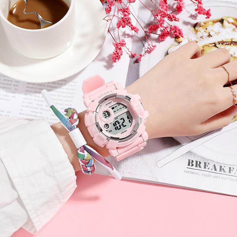 Relojes YIKAZE para niños, rel - Smartwatch Digital Watches For Kid Boy With Alarm reseña y precio