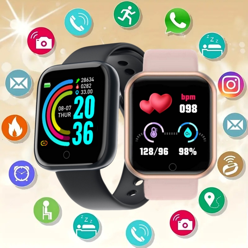 Reloj inteligente Y68 D20 para - Smartwatch Watches For Children reseña y precio