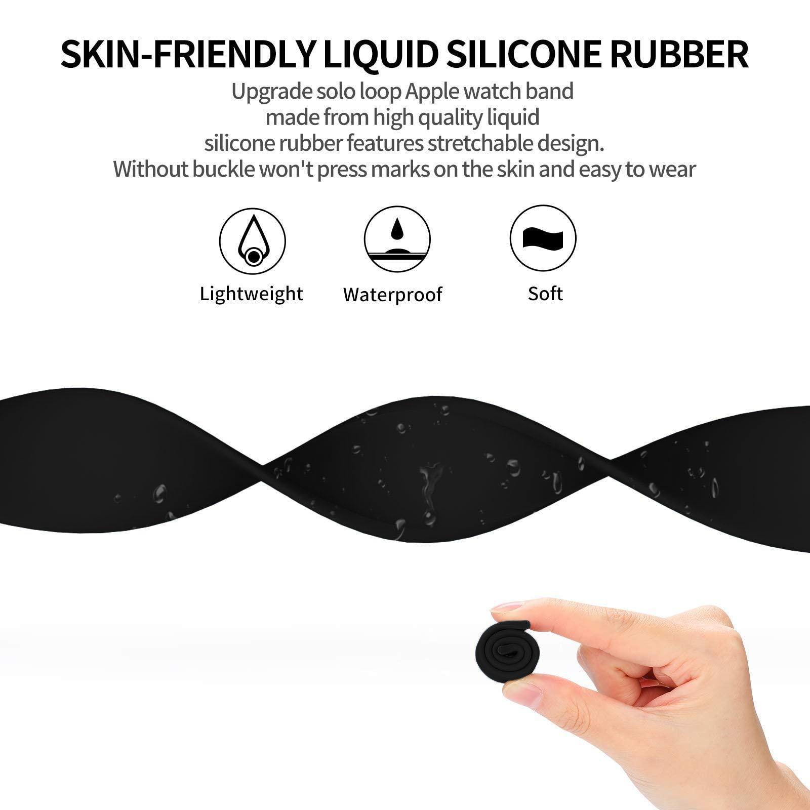Solo Loop de silicona para app - Silicone Sport Band reseña y precio