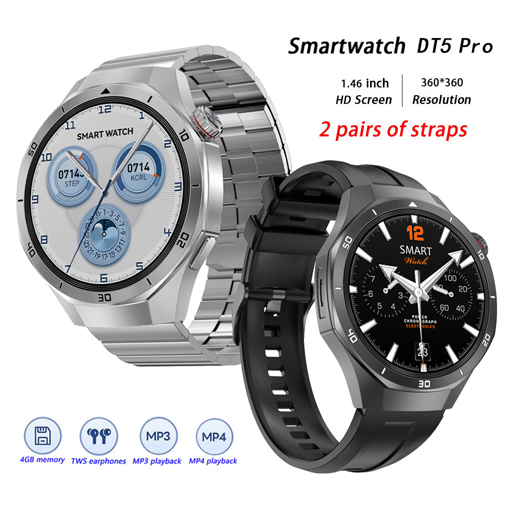Reloj inteligente DT5 Pro para - Smartwatch Digital Watches For Men reseña y precio