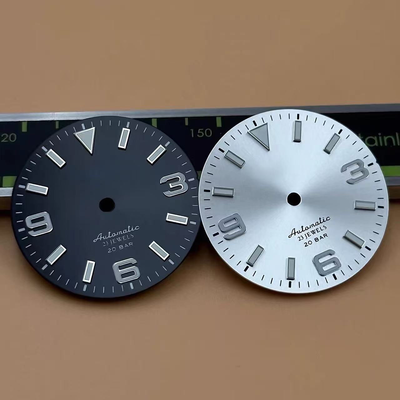 Esfera NH35 de 28.5mm, Modific - Luminous Dial Face reseña y precio