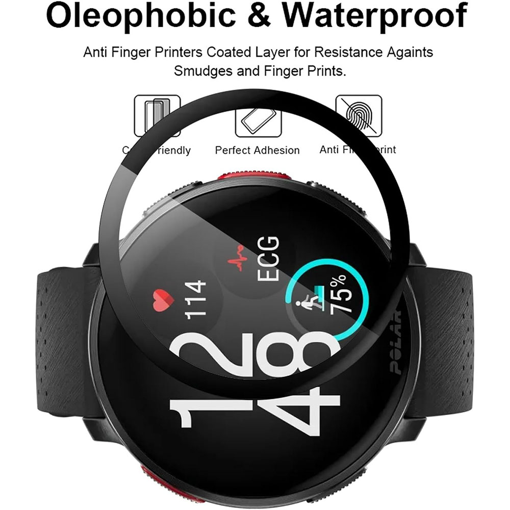 Para Polar Vantage V3 correa d - Smart Watch Screen Protector reseña y precio