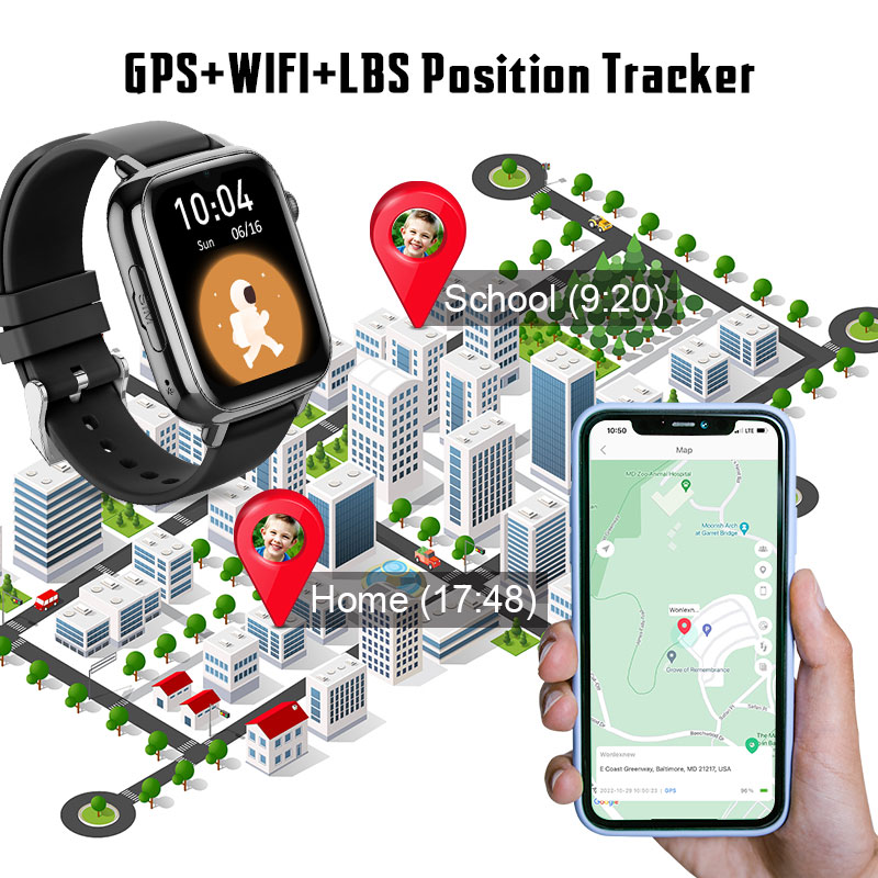 Wonlex KT34 reloj inteligente  - Smartwatch Watches For Girls reseña y precio