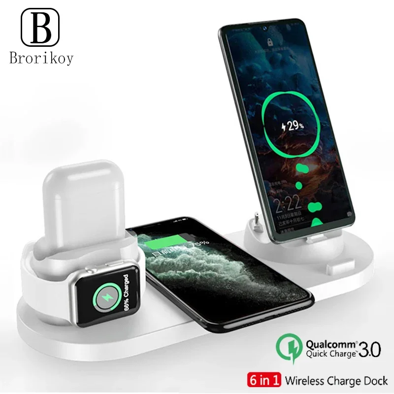 Cargador inalámbrico rápido 6  - Watch Xs8 reseña y precio