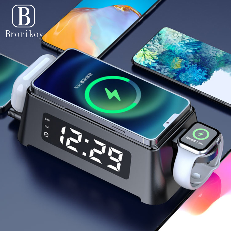 Cargador Inalámbrico con Reloj - Watch Xs8 reseña y precio