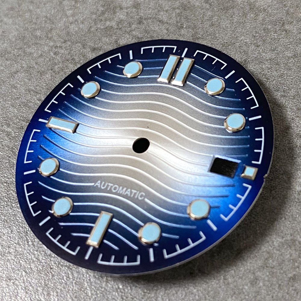 Esfera de Reloj Wave Dial Sunb - Luminous Dial Face reseña y precio