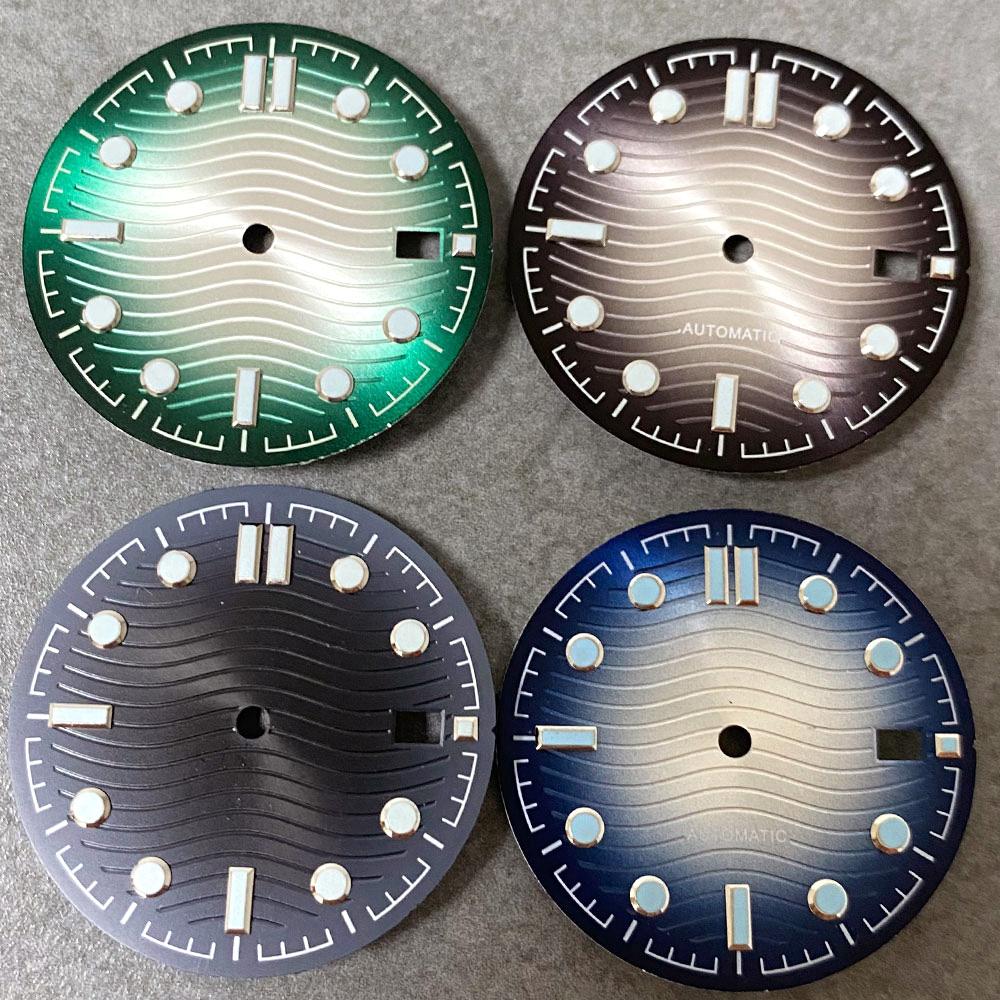 Esfera de Reloj Wave Dial Sunb - Luminous Dial Face reseña y precio