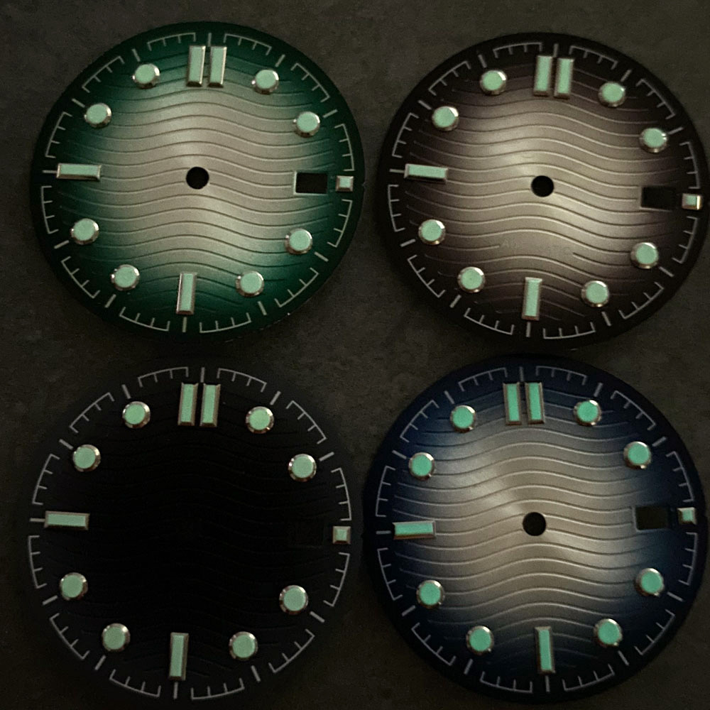 Esfera de Reloj Wave Dial Sunb - Luminous Dial Face reseña y precio