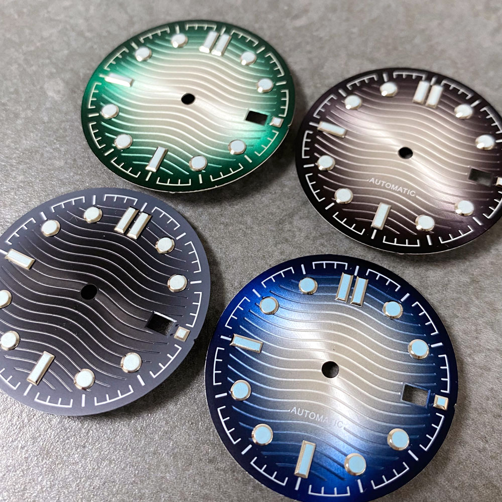 Esfera de Reloj Wave Dial Sunb - Luminous Dial Face reseña y precio