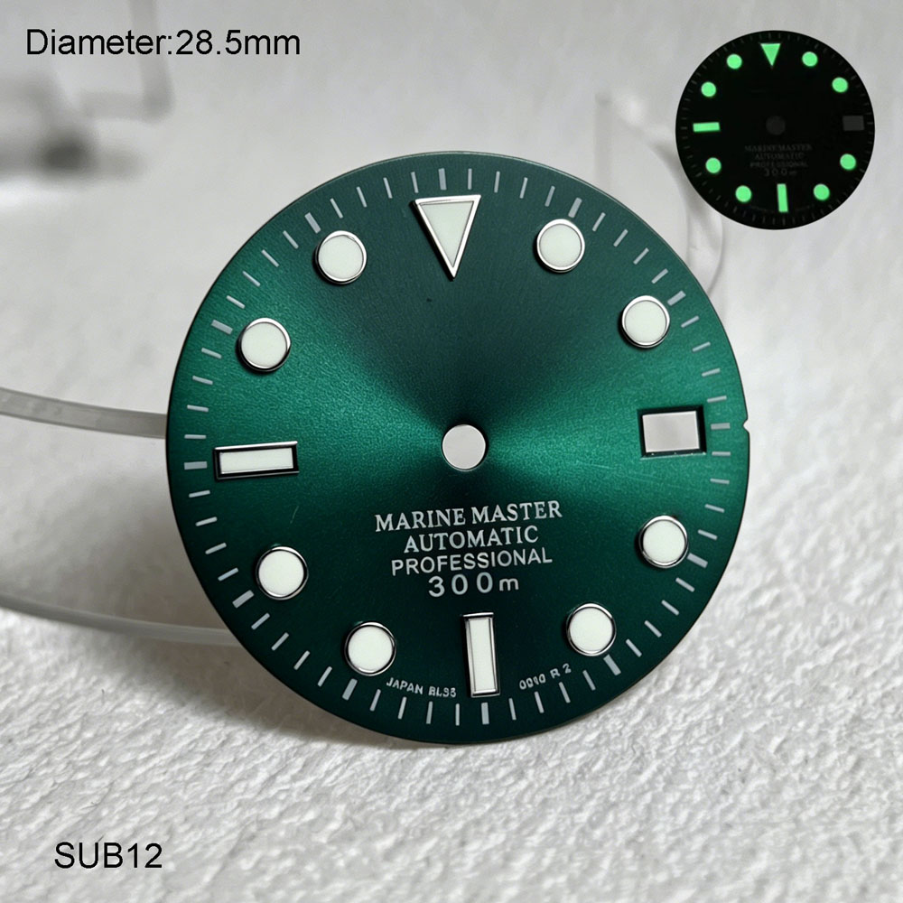 Esfera de 28.5mm con logotipo  - Luminous Dial Face reseña y precio