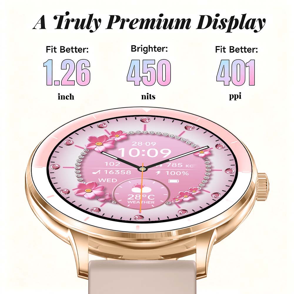 Reloj Inteligente para Mujer c - Smartwatch Ladies Watches For Women reseña y precio