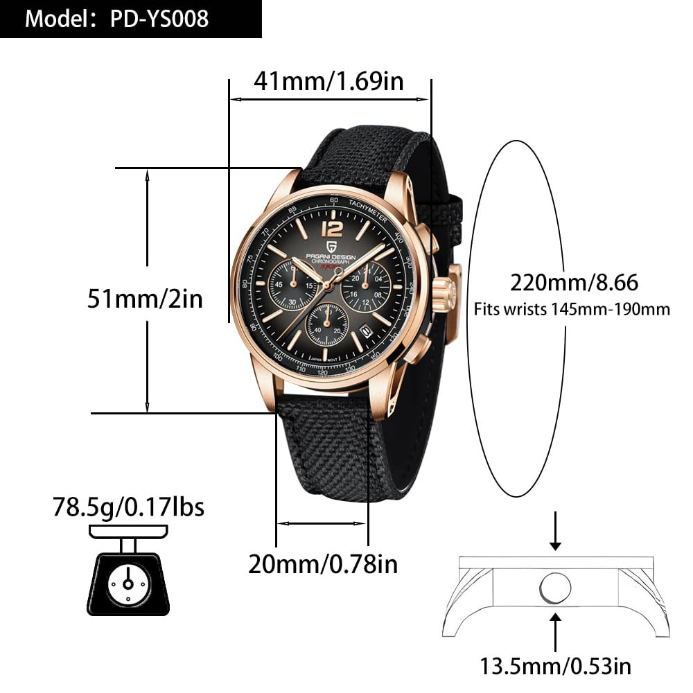 PAGANI DESIGN nuevo Reloj para - Anti-Magnetic Watch reseña y precio