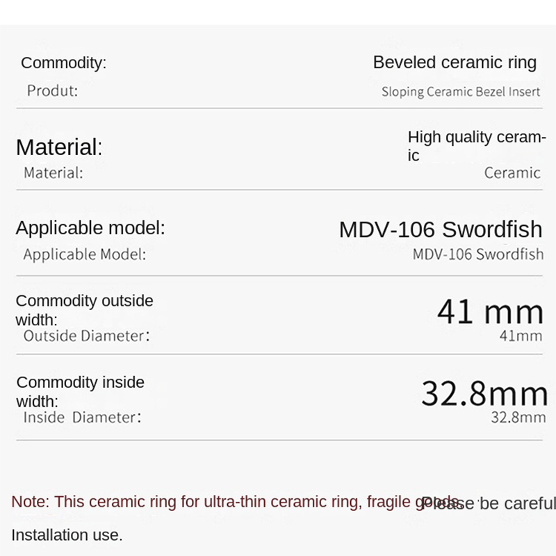 Para CASIO MDV-106 inserto de  - Watch Bezel Insert reseña y precio