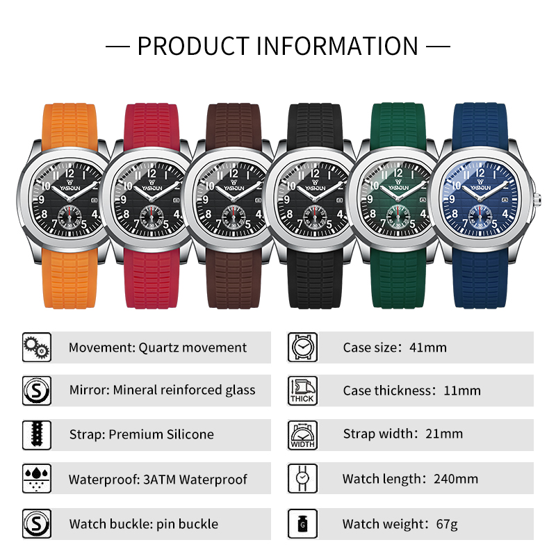 Relojes deportivos de marca pa - Silicone Sport Band reseña y precio