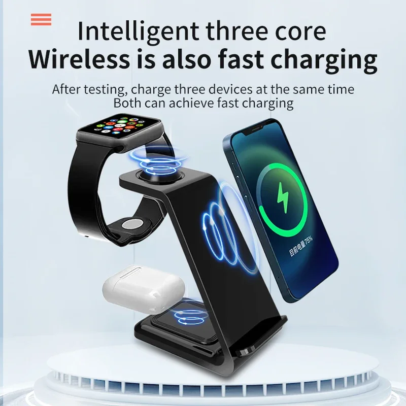 Base de carga inalámbrica 3 en - Watch Xs8 reseña y precio