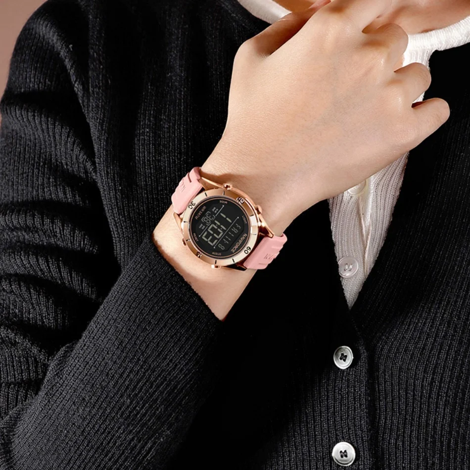 Reloj NAVIFORCE para mujer, mo - Silicone Sport Band reseña y precio