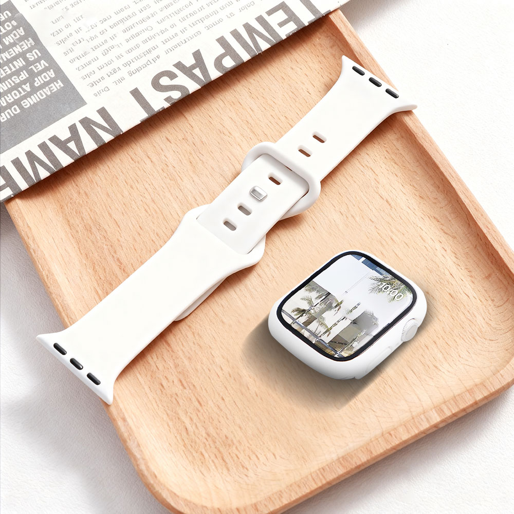 Vidrio + funda + correa para c - Silicone Sport Band reseña y precio