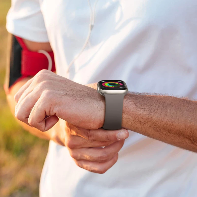 Vidrio + funda + correa para c - Silicone Sport Band reseña y precio