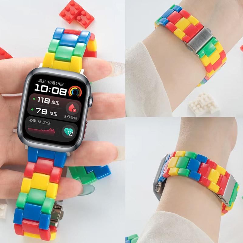 Correa de resina de Color cara - Smartwatch Stylish Watches For Women reseña y precio