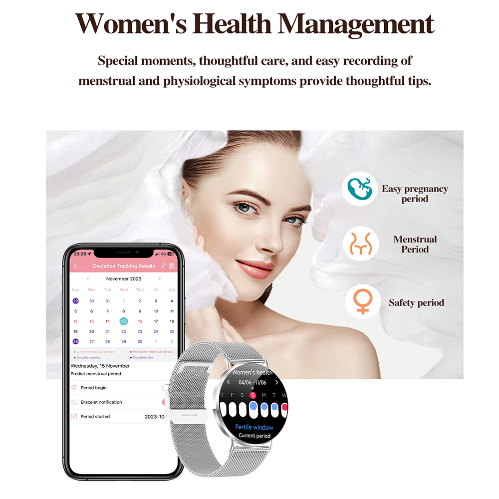 Reloj Inteligente KM88 para Mu - Smartwatch Ladies Watches For Women reseña y precio