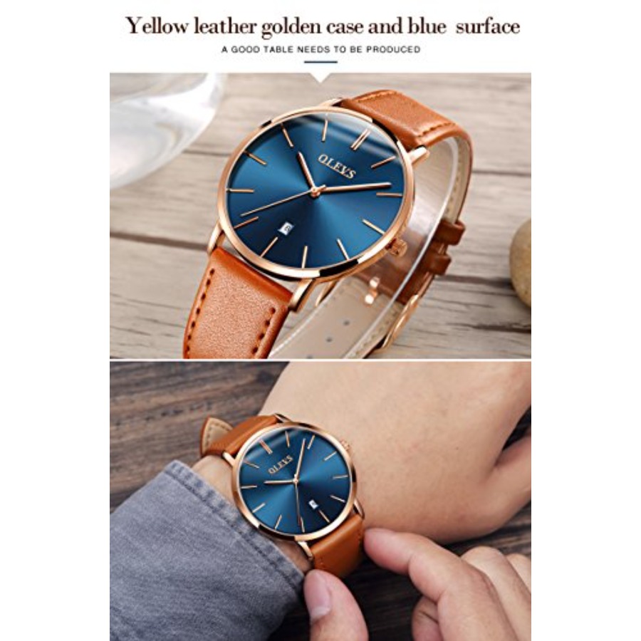 Relojes de Cuero para Hombre O - Smartwatch Digital Watches For Men reseña y precio